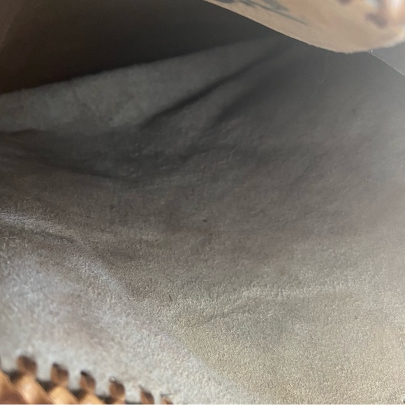 Go West Designs Western Black Gold cowhide leather bag with fringe - Picture 8 of 8